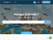 Tablet Screenshot of gidilmeli.com